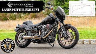 SP Concepts Exhaust with 475 S&S Cam Dyno Chart/Sound Clip - 2021 Harley Low Rider S