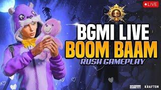 Let's do some boom baam #bgmilive #bgmi #pubgmobile