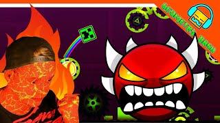 ГЕОМЕТРИ ДАШ ВЕРНУЛСЯ! СМОЖЕМ ПРОЙТИ 1 УРОВЕНЬ???  Geometry Dash Прохождение