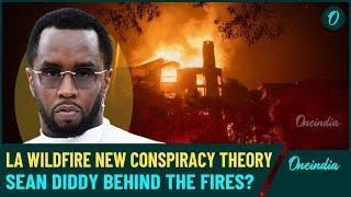 LA Hollywood Fires: Diddy’s Mansion Unscathed Amid Wildfires, Flames Connected in a Sinister Plot?