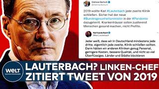 KARL LAUTERBACH: Zwei Jahre alter Tweet vom designierten Gesundheitsminister! Kritik vom Linken-Chef