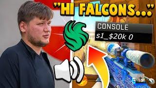 S1MPLE LOST $20,000 BECAUSE OF THIS!? *NIKO WELCOMES THE NEW FALCONS ROSTER* Daily CS2 Twitch Clips