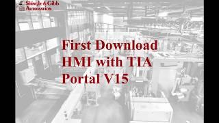 Siemens HMI First Download