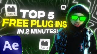 TOP 5 Free Plug-ins you need in 2024 (After Effects)