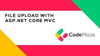 File Upload with ASP.NET Core MVC