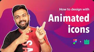 How to design interface using animated icons | Figma + LordIcons | Design with Bala