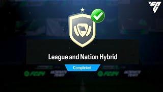 League and Nation Hybrid SBC Cheapest Solution | EAFC 24