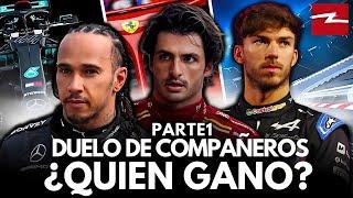 ¿QUIEN VENCIO A SU COMPAÑERO DE EQUIPO EN F1 2024? | PARTE 1 (POSICIONES PARES)