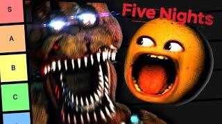 Annoying Orange - FNAF Jumpscare Tier List #Shocktober