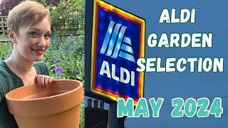 What did I find in the ALDI GARDEN LIVING section in May 2024?