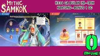 H336 CA BULAN INI--TRIK KANTONG--BONUS 1 GC