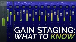 Gain Staging - The 3 Rules You Need To Know - In The Mix