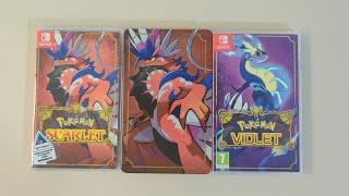 Pokemon Scarlet and Violet Nintendo Switch Unboxing Video