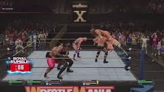 WWE 2K24 ROYAL RUMBLE SHOWCASE MODE PS5 4K