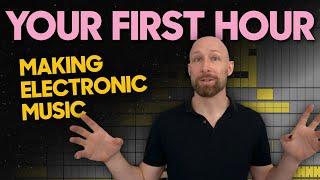 Your first hour making electronic music (Ableton Live orientation & Drum programming)