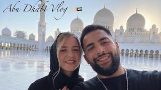 Abu Dhabi Vlog '22 #3  ( Anreise, Hotel und Sheikh Zayed Moschee)| Cansu & Süleyman