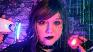 Cyberpunk ASMR  Eye Exam and Upgrade ️ ₲Ⱡł₮₵ⱧɎ Trippy Soft Spoken ASMR Sci Fi Roleplay