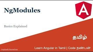 4) Basics of NgModules | Learn Angular in Tamil | Code Nanban