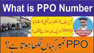 Pension Payment Order | PPO Number kaise jane | What is PPO Number