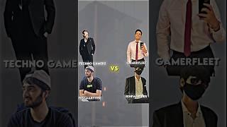 Techno gamerz YesSmartyPie VS Anshu bisht Senpaispider  #technogamerz #anshubisht #smartypie