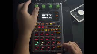 SP404 MK2….Step Sequencing Hi Hats with Motion Recording to get that “Feel”