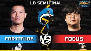 WC3 | LB Semifinal | [HU] Fortitude vs FoCuS [ORC] | Dolphin Warcraft Championship Cup