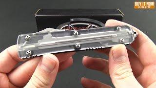 Microtech Ultratech Clear Top OTF Knife Overview