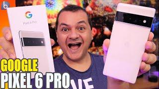 PIXEL 6 PRO | Estou com o SMARTPHONE DO GOOGLE com ANDROID 12! Unboxing e Impressões