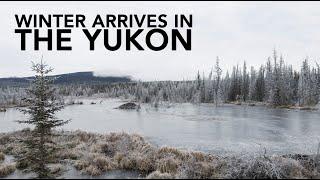 Canada's Yukon Territory and Whitehorse as the cold winter arrives