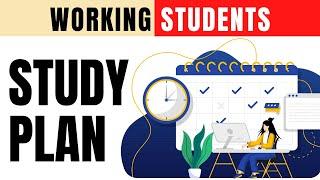 The only Study Plan you need for Working Students | Exam Squad