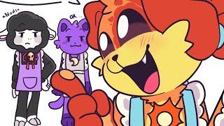 Catnap x Dogday  " Who's on the Menu? " Poppy Playtime Chapter 4 Comic Dub 16+