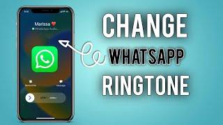 How To change whatsapp ringtone on iphone | Change WhatsApp Ringtone iPhone |