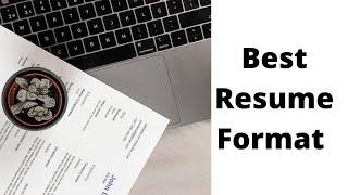 Best Resume Format| How to get best resume| Jobseeker| Job interview| Jobs