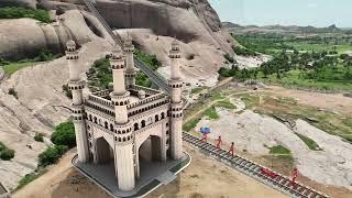 Charminar x Bhongir Fort - 3D render