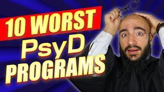 10 Worst PsyD Programs In Clinical Psychology || The Worst PsyD Programs