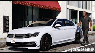 GTA 5 MOD | Volkswagen Passat Sedan - 2016 R-line | Fast Drive!!! | PC - 60 FPS