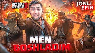 RED DEAD REDEMPTION 2 | MEN BOSHLADIM | UZLIDER (O'zbek tilida) 1-QISM