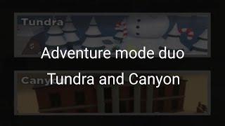 Adventure mode duo Tundra and Canyon (canyon failed) [Roblox Tower Heroes]