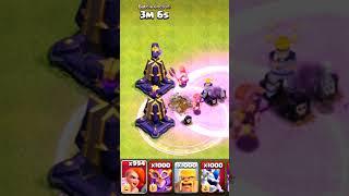 2 Max Level MONOLITHS with NARUTO vs Max Level Super Valkyries  #clashofclans