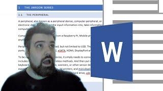 How to style and number Microsoft Word headings | Random Knowledge Enthusiast tutorial