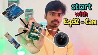 Start with Esp32-cam Module | interface Arduino and TTL Converter with Esp32-Cam | Esp32-Camera