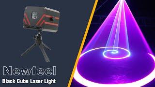 Newfeel Lasers Black Cube Laser Light Show Projector