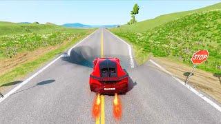 Cars vs Giant Pit in BeamNG.Drive  | WOW cars and vehicles