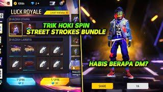 TRIK HOKI SPIN STREET STROKES BUNDLE TERBARU FF !! CARA MENDAPATKAN BUNDLE STREET STROKES FF !!