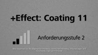 +Effect: Coating 11 - Beschichtung, vollflächig, gerollt und texturiert