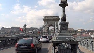 Budapest, Hungary - Széchenyi Lánchíd (Széchenyi Chain Bridge) HD (2013)