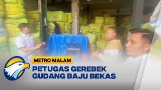 Gudang Baju Bekas Impor di Pasar Senen Digerebek