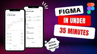 Learn Figma for UI UX Design - Tutorial | Get Started in Just 30 Minutes! (with a Design Project)