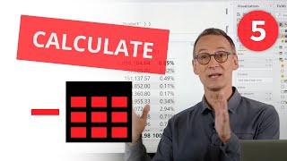 CALCULATE in DAX #05: Remove table filters