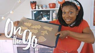 Kendra makes sugar cookies for the holidays – On the go with EF #15